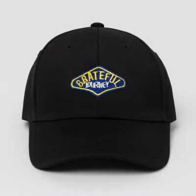 Black Grateful Journey Cap